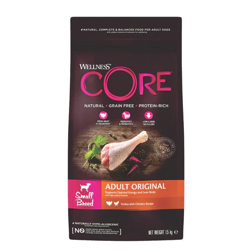 Wellness CORE Small Breed Turkey Grain Free Dog Food