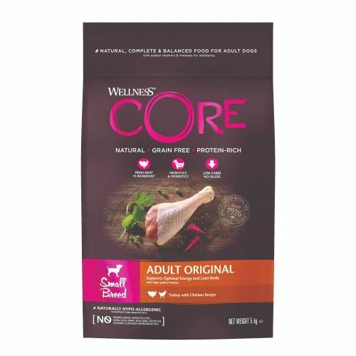 Wellness CORE Small Breed Turkey Grain Free Dog Food