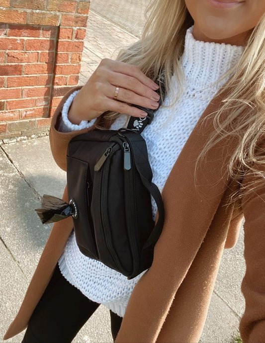 Pawsome Paws Boutique All In One Black Bumbag