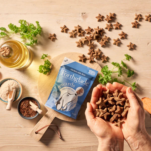 Forthglade Natural Soft Bites Rewards Training Treats 90g