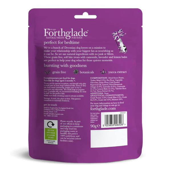 Forthglade Natural Soft Bites Calming Treats 90g