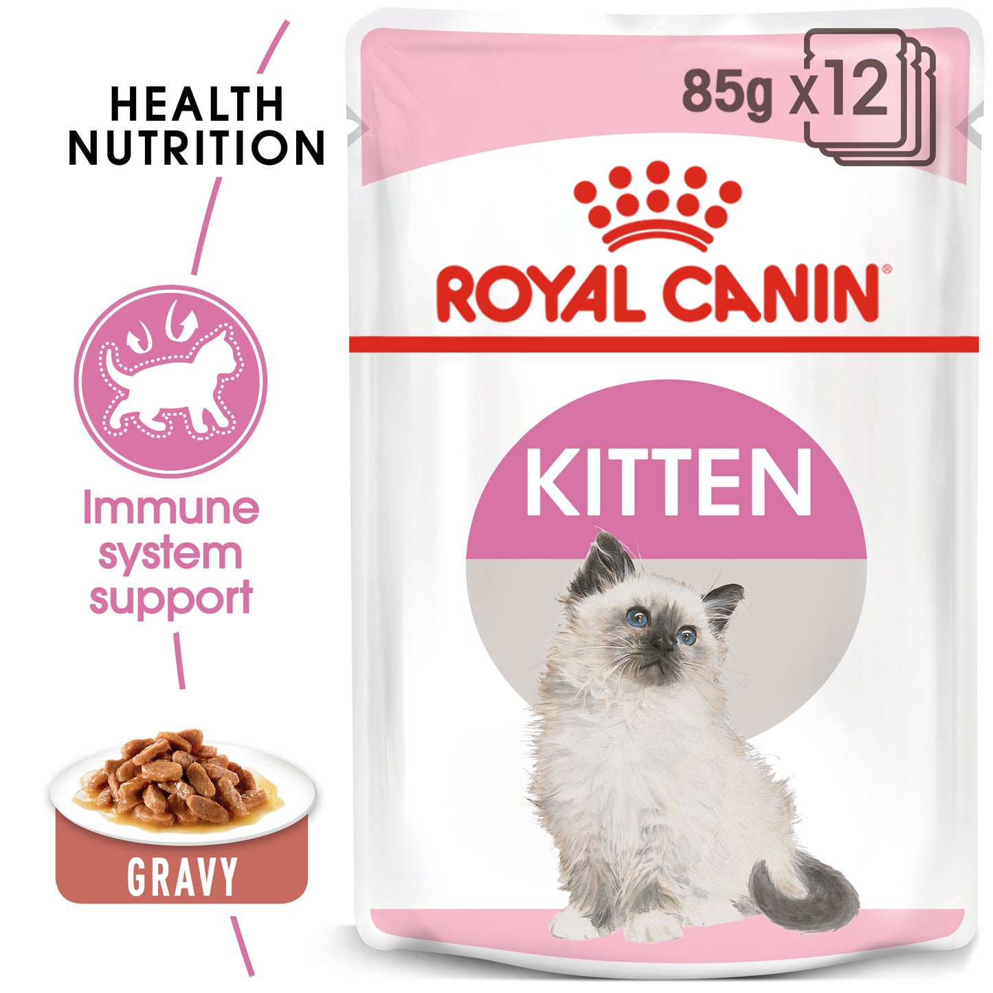 Royal Canin Kitten in Gravy 12x85g