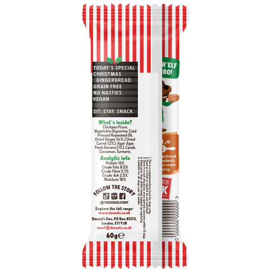 Denzel's Christmas Gingerbread Chews 75g
