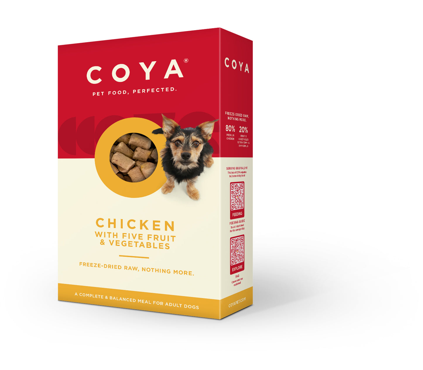 Coya Adult Freeze Dried Dog Food Chicken
