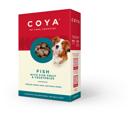 Coya Adult Freeze Dried Dog Food Fish