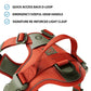 BullyBillows Anti Pull Hurricane Harness Lighter - With Handle - Burnt Orange X Khaki