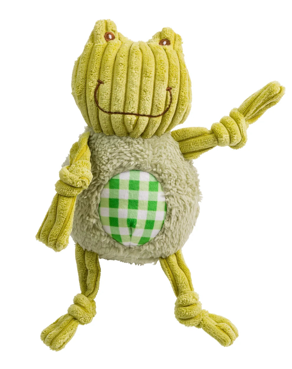 House of Paws Gingham & Cord Frog