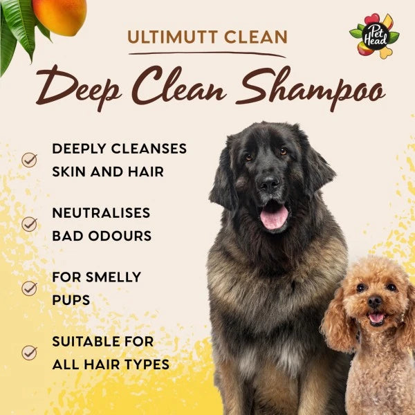 Pet Head 3 in 1 Deep Clean Shampoo 300ml