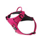 BullyBillows Air Mesh Dog Harness - Anti-Pull, With Handle, Non Restrictive & Adjustable Carminerose