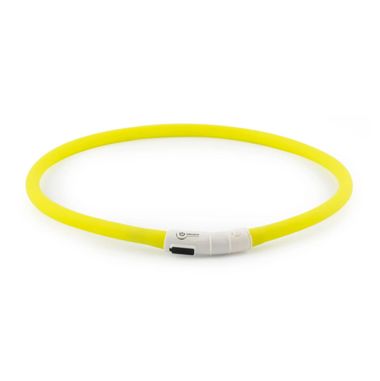 Ancol High Visibility Flashing Yellow Band for Dogs