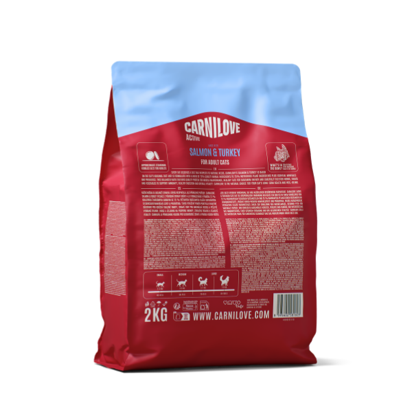 Carnilove Active Salmon & Turkey Cat Dry Food 400g