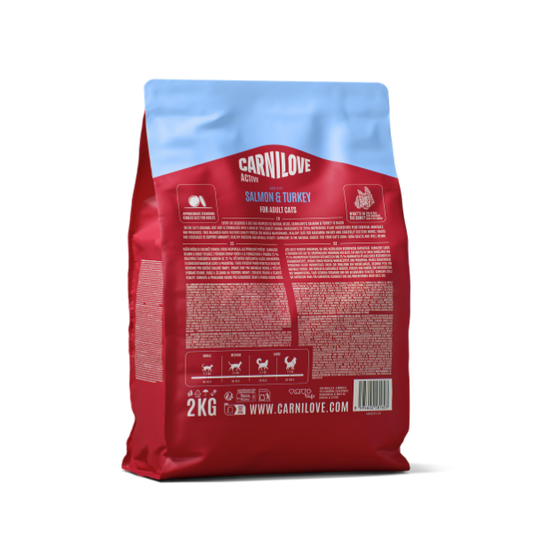 Carnilove Active Salmon & Turkey Cat Dry Food 400g
