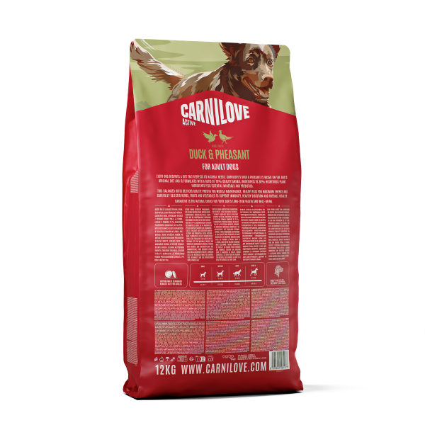 Carnilove Active Duck & Pheasant Dry Dog Food
