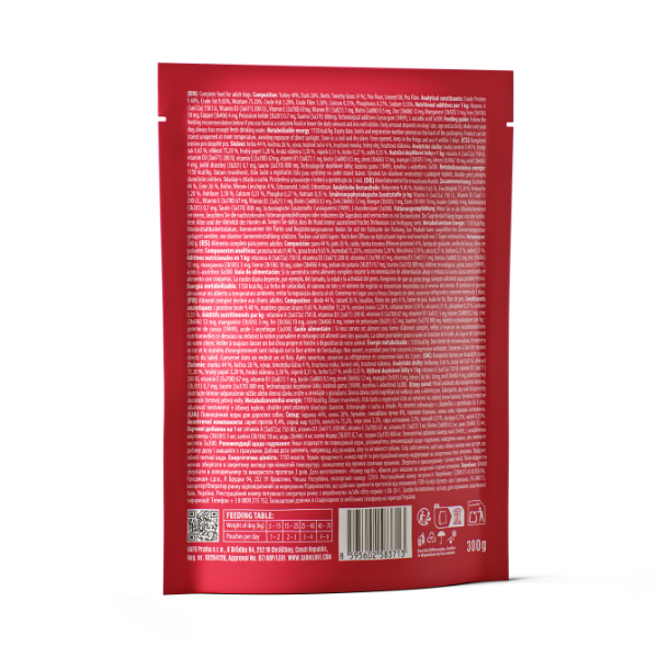Carnilove Turkey & Duck with Timothy Grass Pate Dog Pouch 300g
