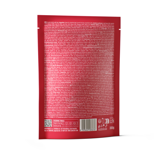 Carnilove Turkey & Quail with Carrot Pate Dog Pouch 300g