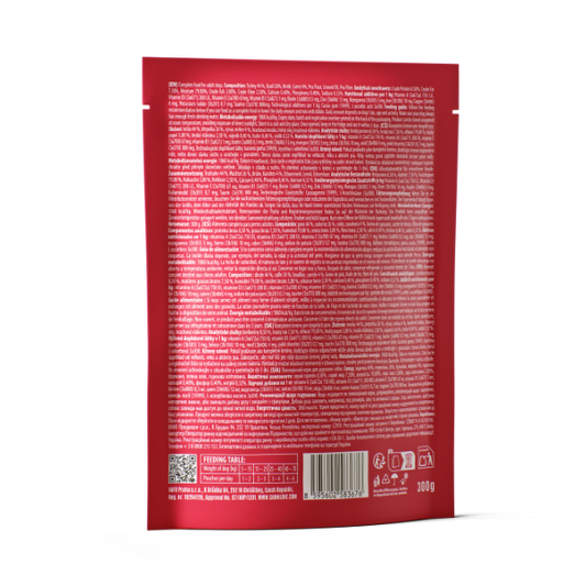 Carnilove Turkey & Quail with Carrot Pate Dog Pouch 300g