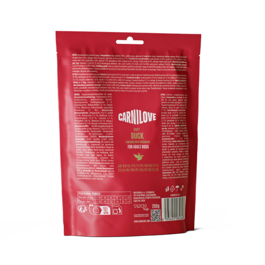 Carnilove Duck with Rosemary Soft Snack Treats 200g