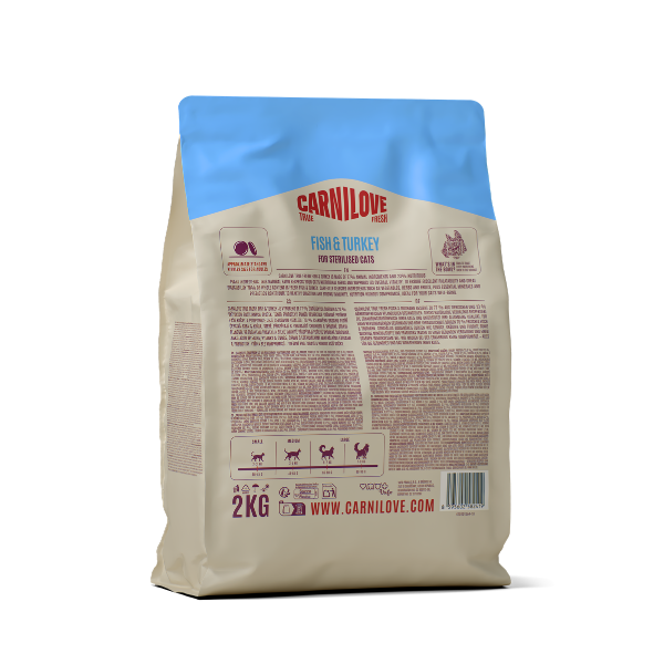 Carnilove True Fresh Fish & Turkey Cat Dry Food