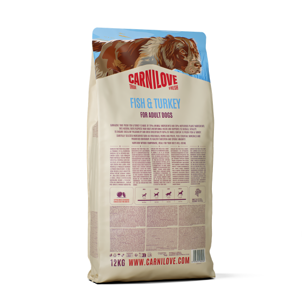 Carnilove True Fresh Fish & Turkey Adult Dry Dog Food
