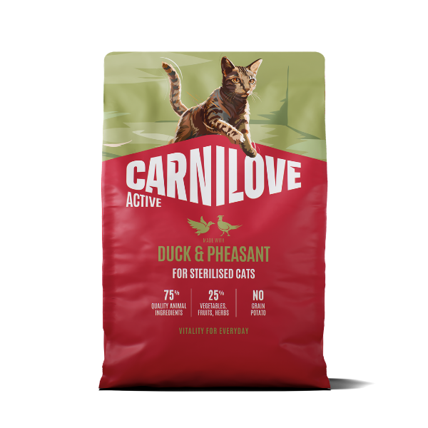 Carnilove Active Duck & Pheasant Cat Dry Food