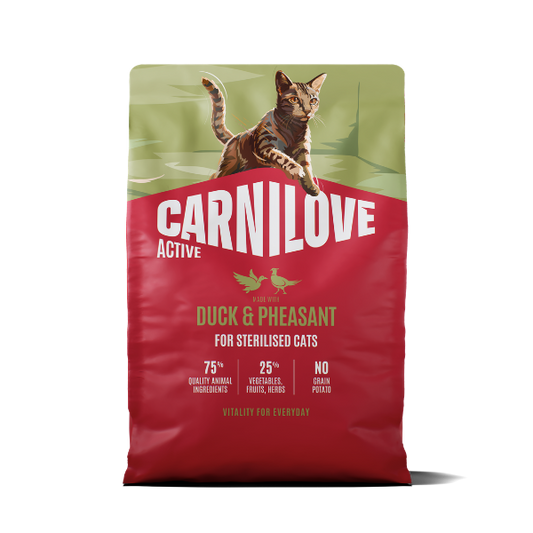 Carnilove Active Duck & Pheasant Cat Dry Food