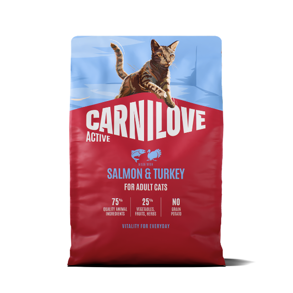 Carnilove Active Salmon & Turkey Cat Dry Food 400g