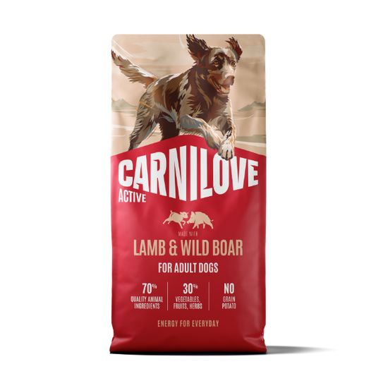 Carnilove Active Lamb & Wild Boar Dry Dog Food