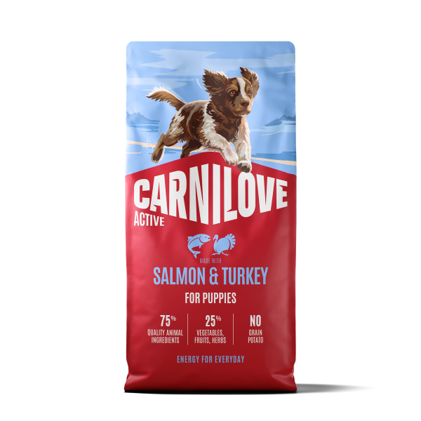 Carnilove Active Salmon & Turkey Puppy Dry Food