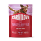 Carnilove Turkey & Buffalo with Rose Petals Pate Dog Pouch 300g