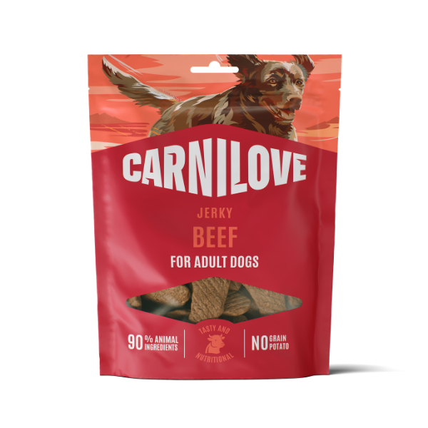 Carnilove Jerky Beef Fillet Dog Treats 100g