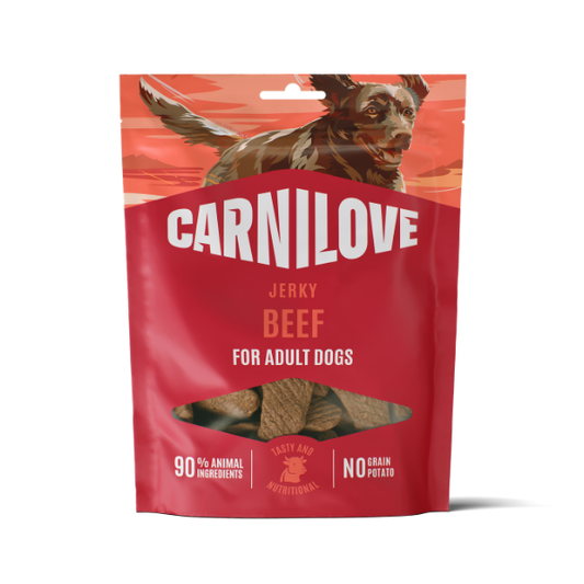 Carnilove Jerky Beef Fillet Dog Treats 100g