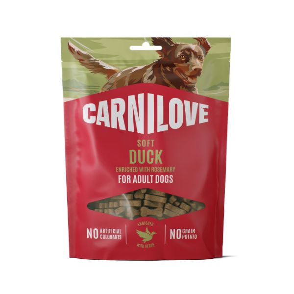 Carnilove Duck with Rosemary Soft Snack Treats 200g