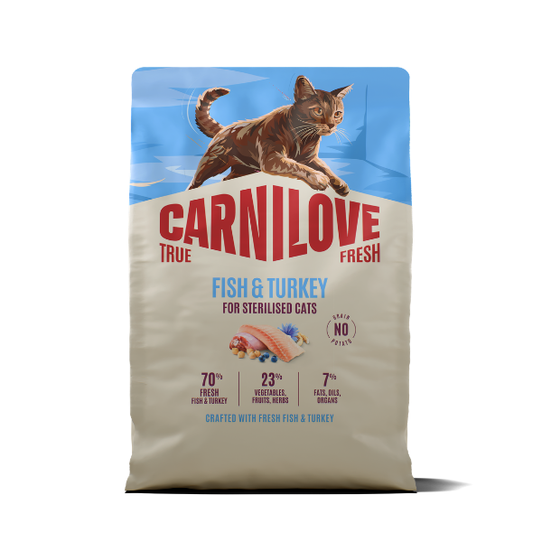 Carnilove True Fresh Fish & Turkey Cat Dry Food