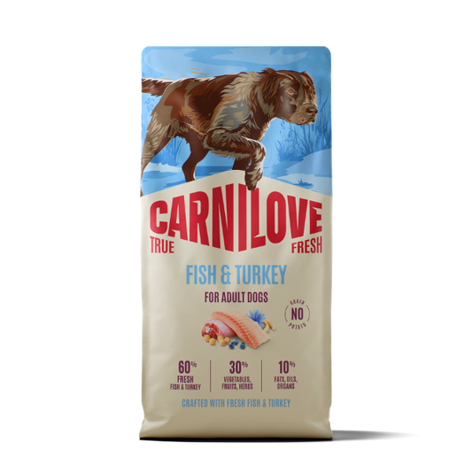 Carnilove True Fresh Fish & Turkey Adult Dry Dog Food