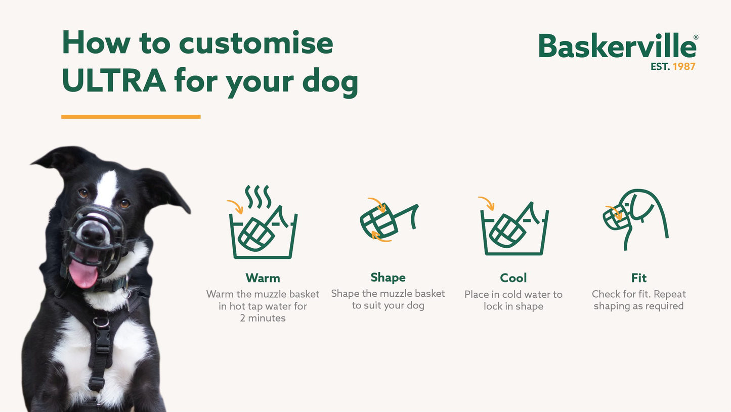 Baskerville Ultra Dog Muzzle Size 3