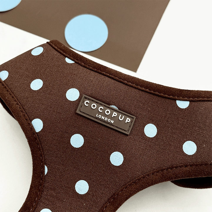 Cocopup London Explore Biscotti Blue Dog Harness