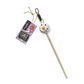 Green and Wild's Christmas Brrrian Eco Teaser Cat Toy with Catnip