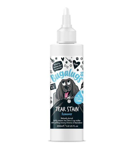 Bugalugs Tear Stain Remover Solution for Dogs 200ml