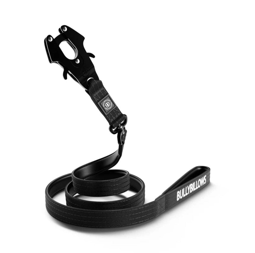 BullyBillows LIGHTER Swivel Combat Lead Neoprene Lined Lead 1.4m Black