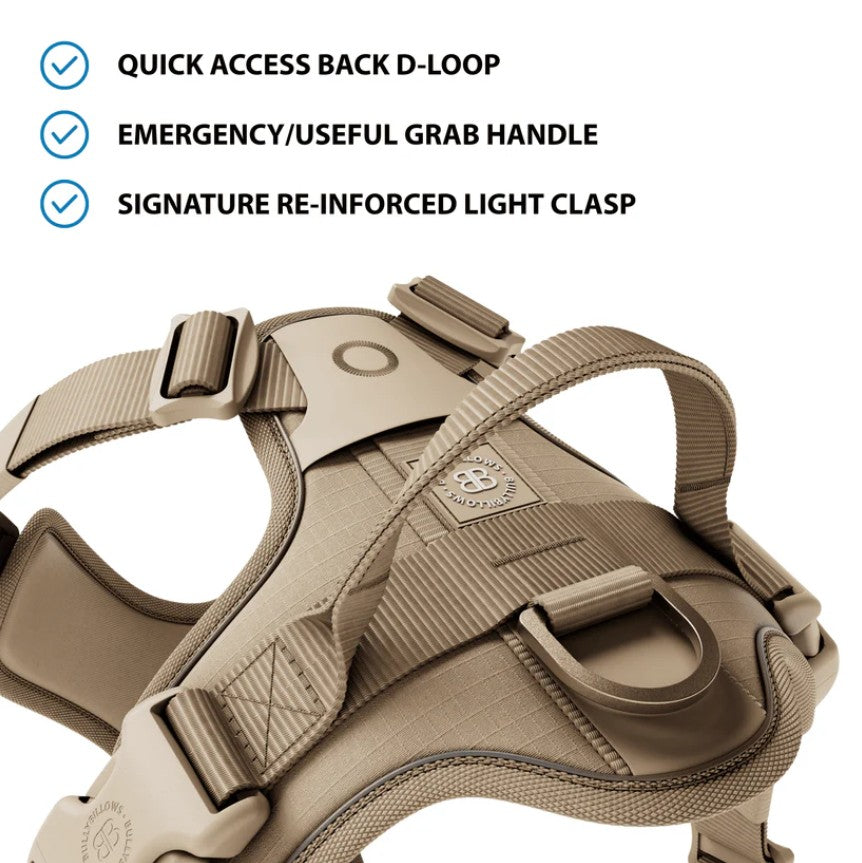 BullyBillows Anti Pull Hurricane Harness Lighter - With Handle - Tan