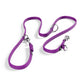 BullyBillows Double Ended Training 2 Metre Dog Lead Purple