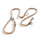 BullyBillows Double Ended Training 2 Metre Dog Lead Tan