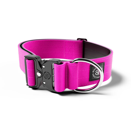 BullyBillows Combat Collar v2.0 Magenta Pink