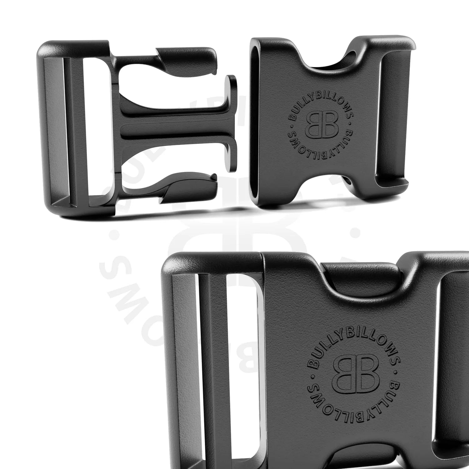 Bullybillows Premium Strong Dog Harness Buckle Mechanism