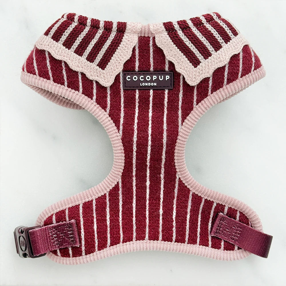 Cocopup Knitted Cherry Bakewell Harness