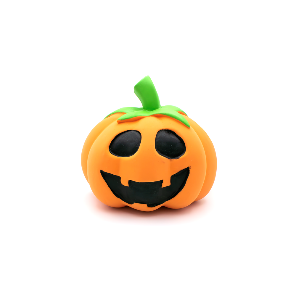 Great&Small Creepy Cuties Latex Pumpkin Dog Toy
