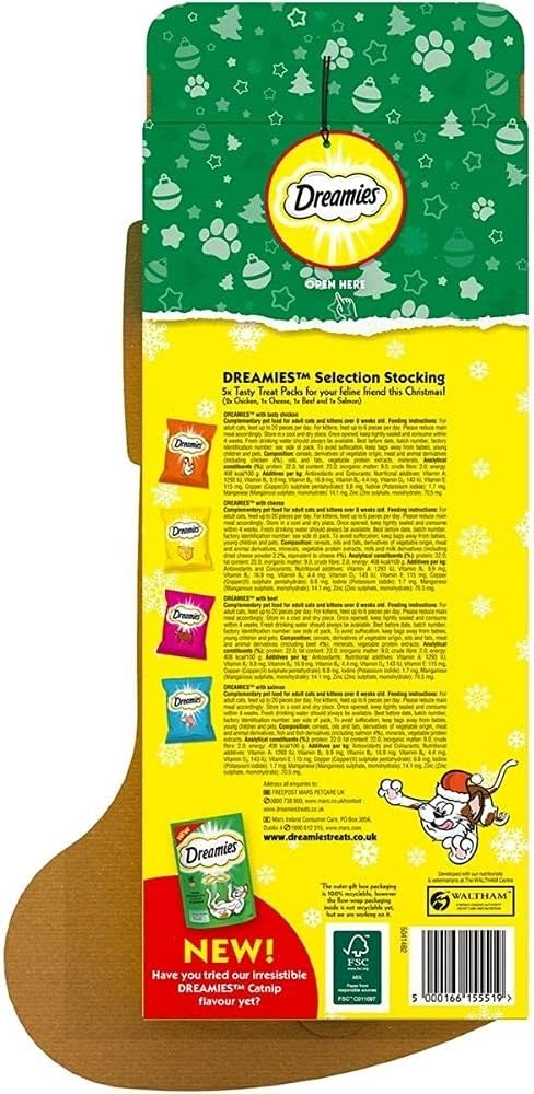Dreamies Christmas Stocking Cat Treats