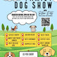 Duffield Carnival Family Fun Dog Show Entry