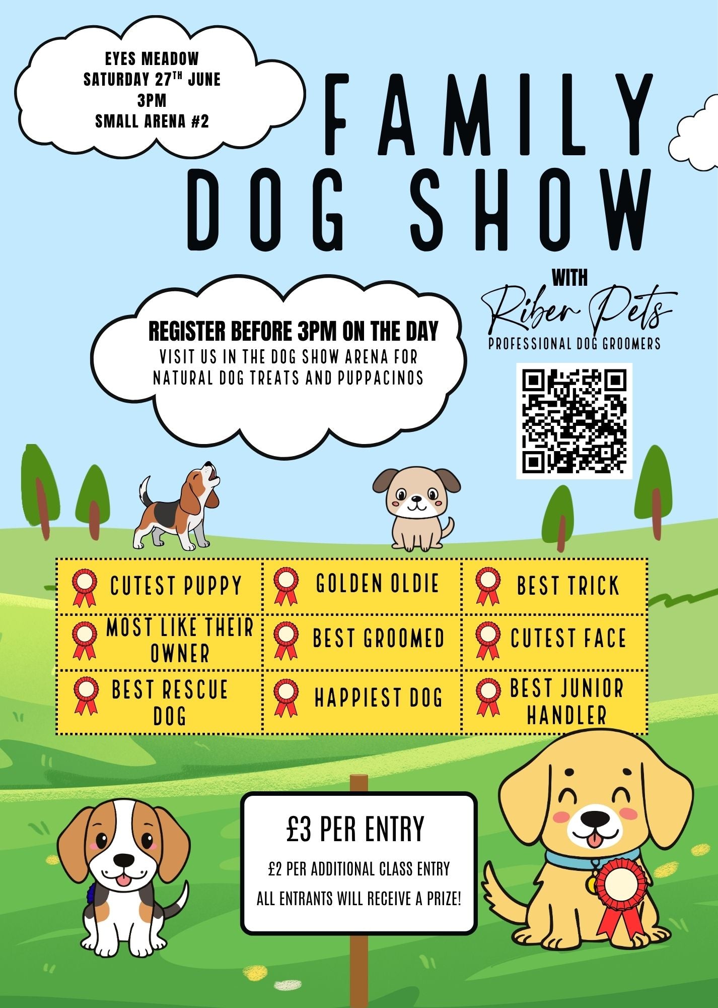 Duffield Carnival Family Fun Dog Show Entry