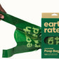 Earth Rated Poop Bag Unscented Tie Handle Bags 120 Pack